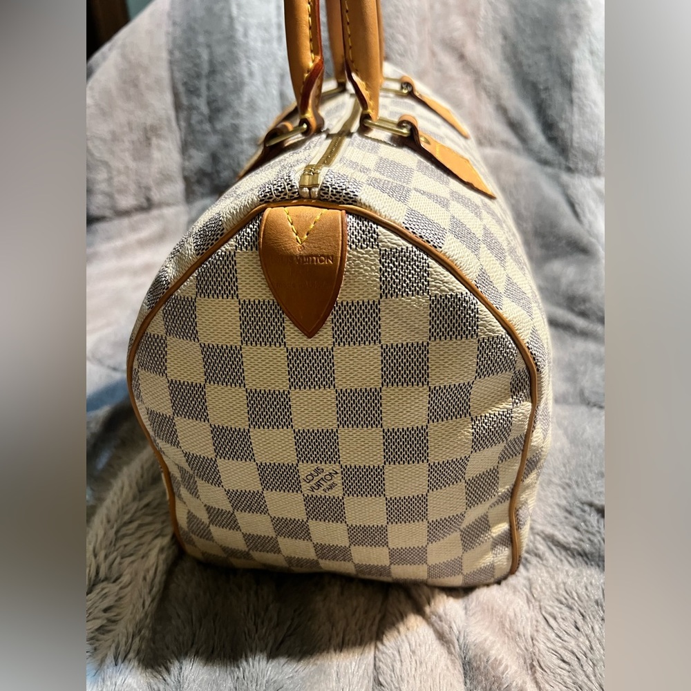 🔥SOLD🔥SPEEDY 30 AZUR DAMIER/ 🔐& 2 keys included - Picture 1 of 16